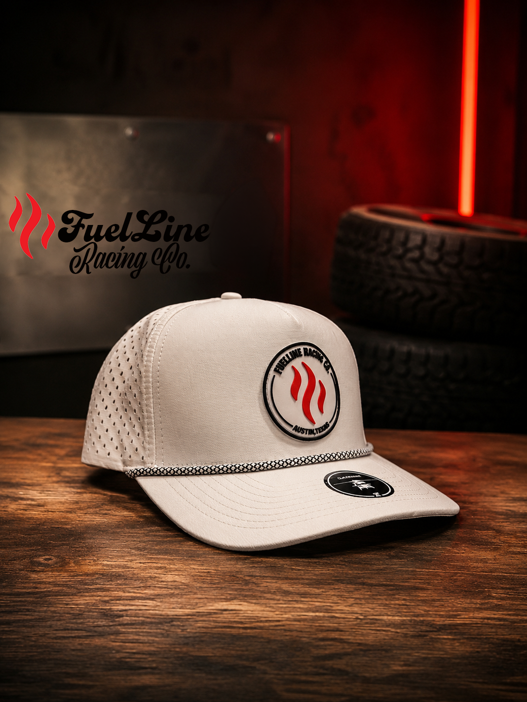 FuelLine Racing Co. Classic Hat 2.0 (White)
